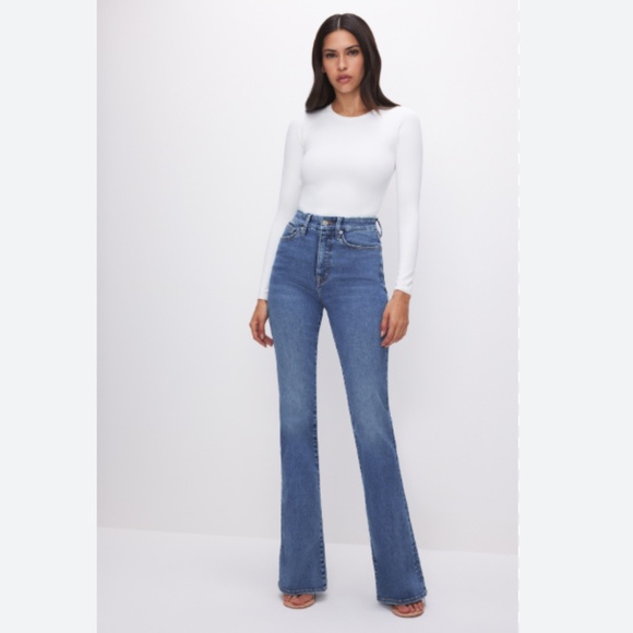 good american GCLBAF739T size 14 (34 X 33) high rise - Picture 2 of 5